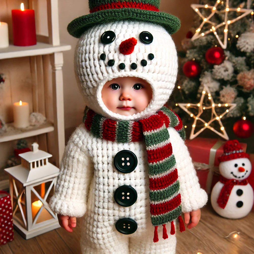 Snowman Christmas Baby Costume