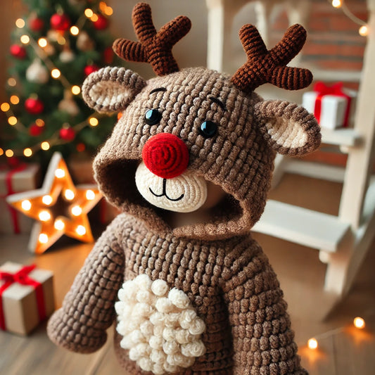 Reindeer Christmas Baby Costume