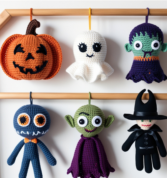 Halloween Dolls Crochet Pattern